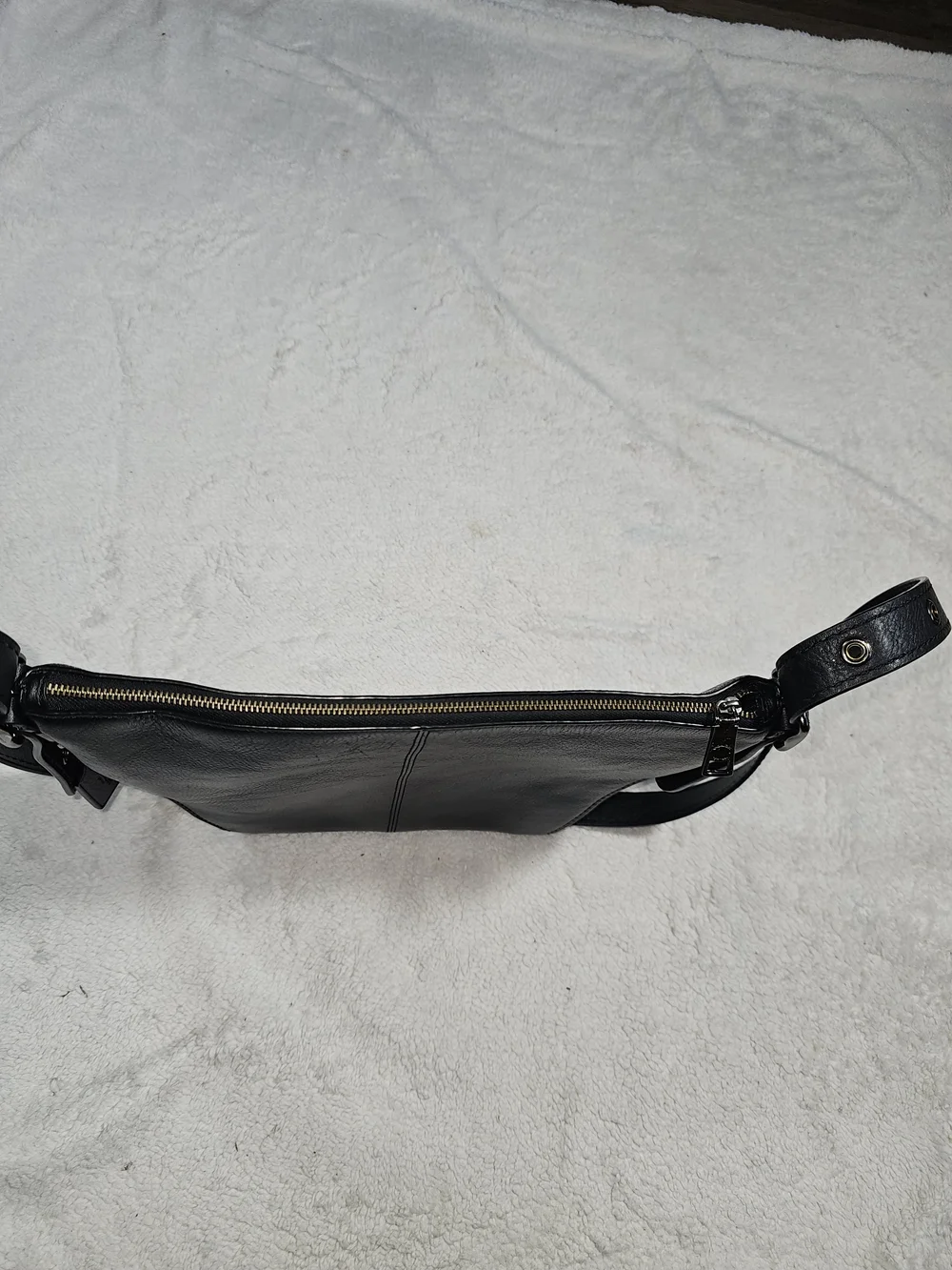 Coach Black Leather Crossbody Bag